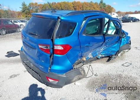 2020 Ford Ecosport Se из США, поврежденный, VIN MAJ6S3GL6LC322480